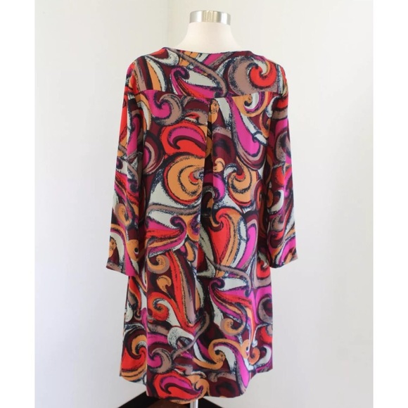 Maeve Flavia Swirl Shift Dress - Picture 4 of 5